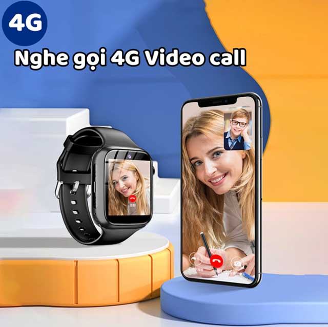 Đồng Hồ Thông Minh Trẻ Em Y63 - Gọi Video, Lắp SIM Nghe Gọi 2 Chiều, Định Vị Chính Xác, Kháng Nước
