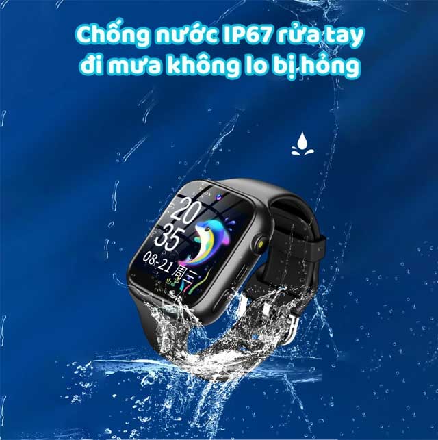 Đồng Hồ Thông Minh Trẻ Em Y63 - Gọi Video, Lắp SIM Nghe Gọi 2 Chiều, Định Vị Chính Xác, Kháng Nước