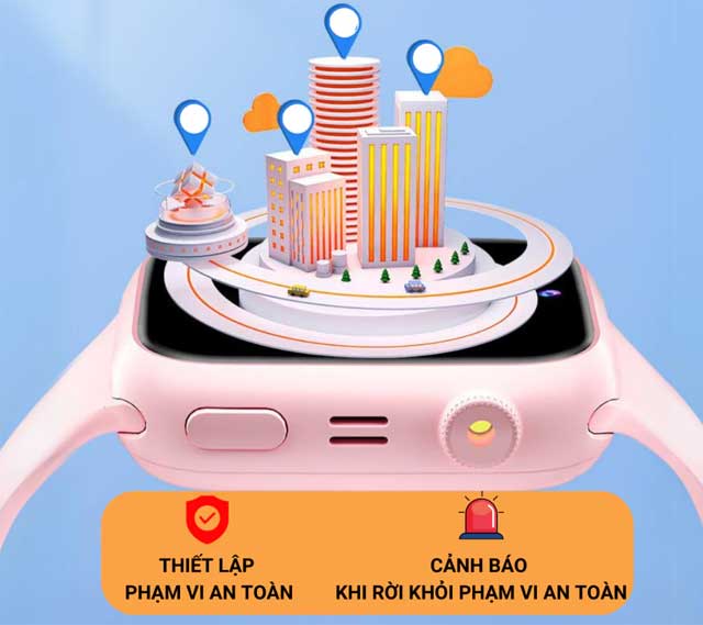 Đồng Hồ Thông Minh Trẻ Em Y63 - Gọi Video, Lắp SIM Nghe Gọi 2 Chiều, Định Vị Chính Xác, Kháng Nước