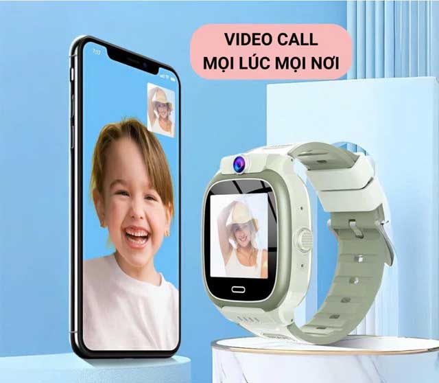 Đồng Hồ Thông Minh Trẻ Em Y66 - Gọi Video 2 Chiều, Kháng Nước, Hỗ Trợ Tiếng Việt