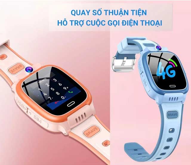 Đồng Hồ Thông Minh Trẻ Em Y66 - Gọi Video 2 Chiều, Kháng Nước, Hỗ Trợ Tiếng Việt