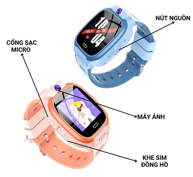 Đồng Hồ Thông Minh Trẻ Em Y66 - Gọi Video 2 Chiều, Kháng Nước, Hỗ Trợ Tiếng Việt